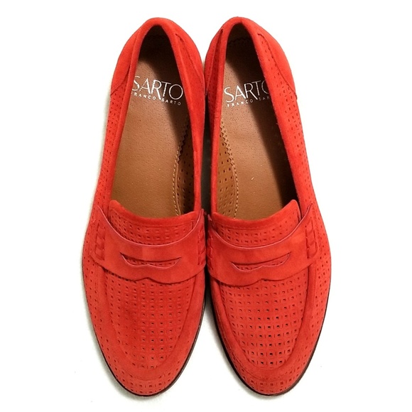 Franco Sarto NWOT Jolette Suede Loafer - Picture 6 of 8